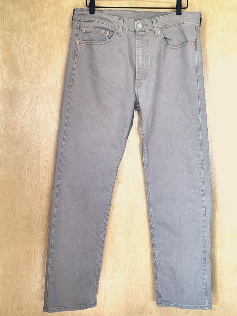 Levis 505 Straight Leg Tan Khaki Jeans 36x32